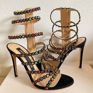 New Sergio Rossi Women High Heels 7.5